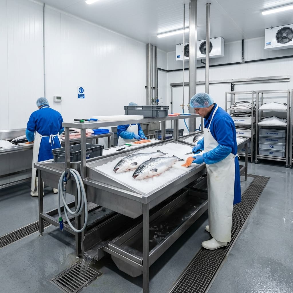 Fish Processing Cold Room
