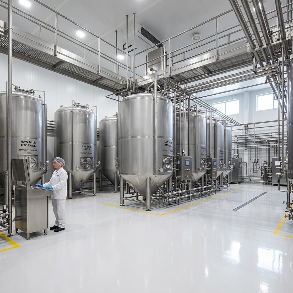 Dairy Processing & Chilling Plant