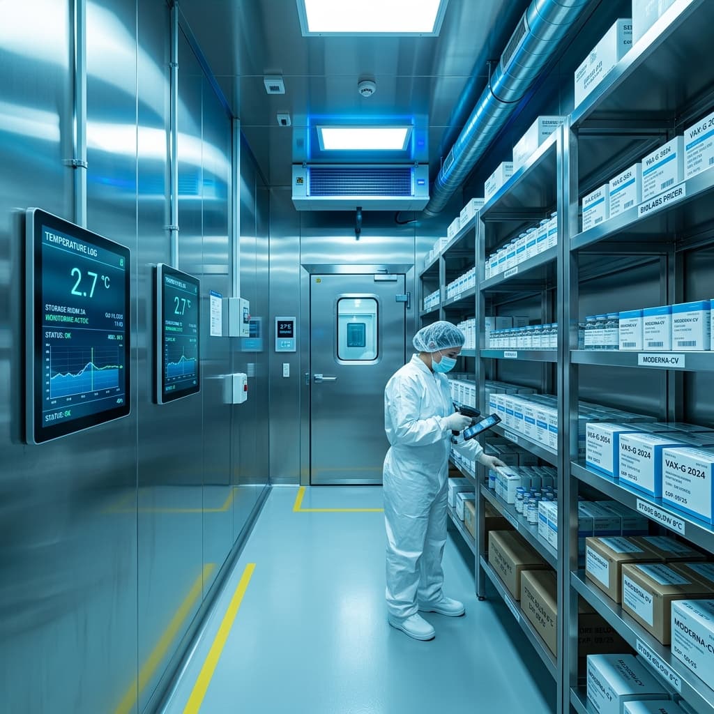 HD Pharmaceuticals Cold Room Visualization