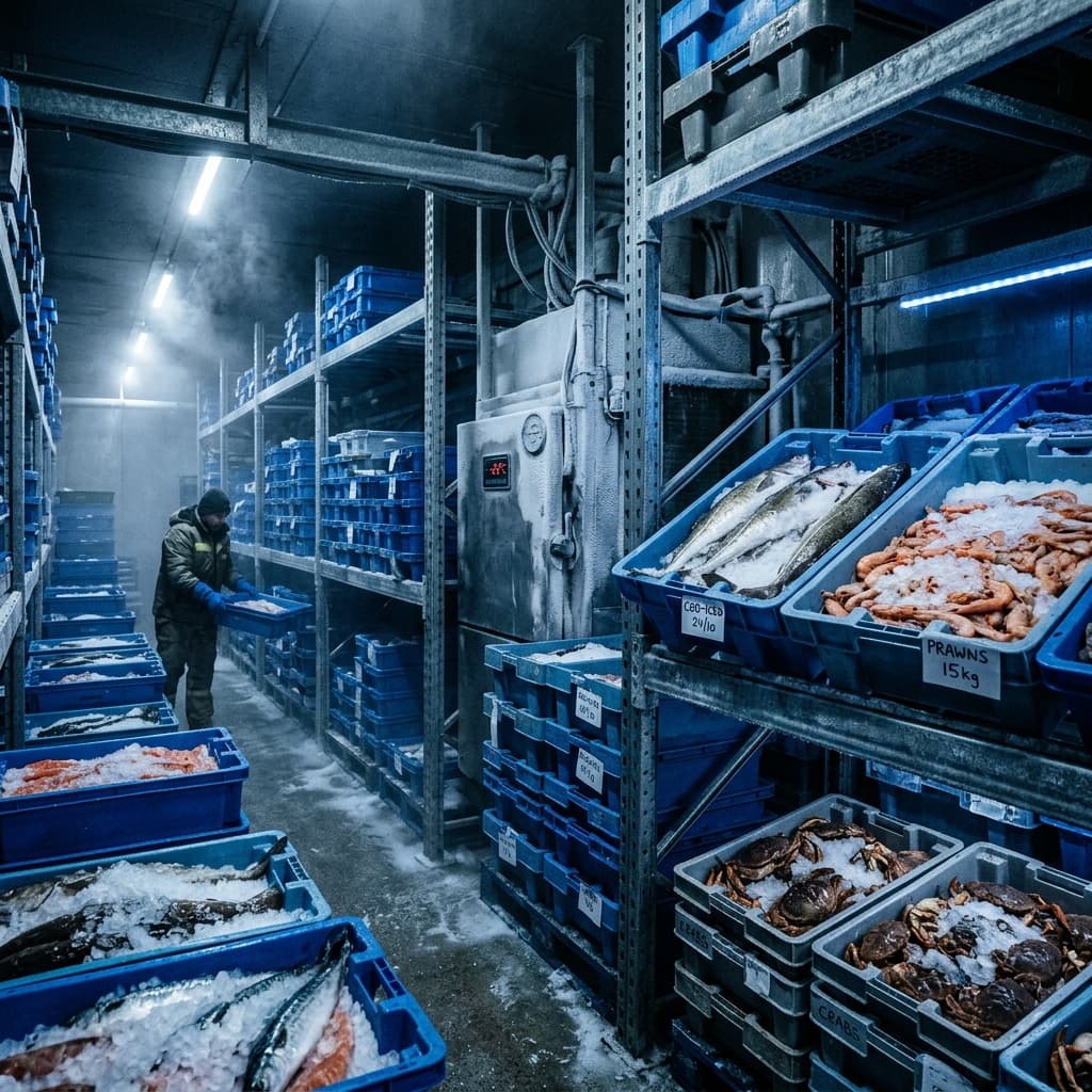 HD Seafood Cold Room Visualization