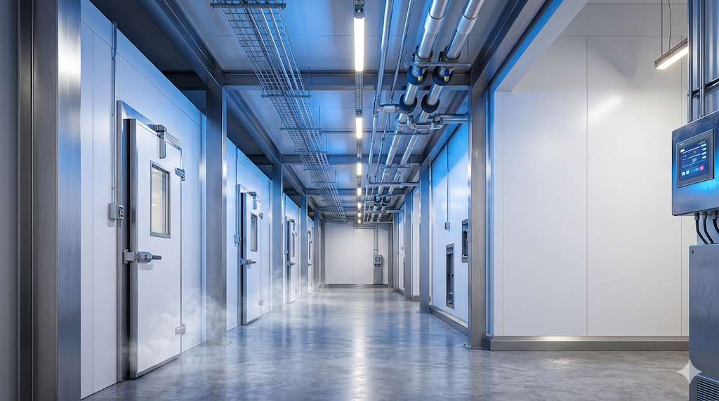 Modular Cold Room Telemetry Panel